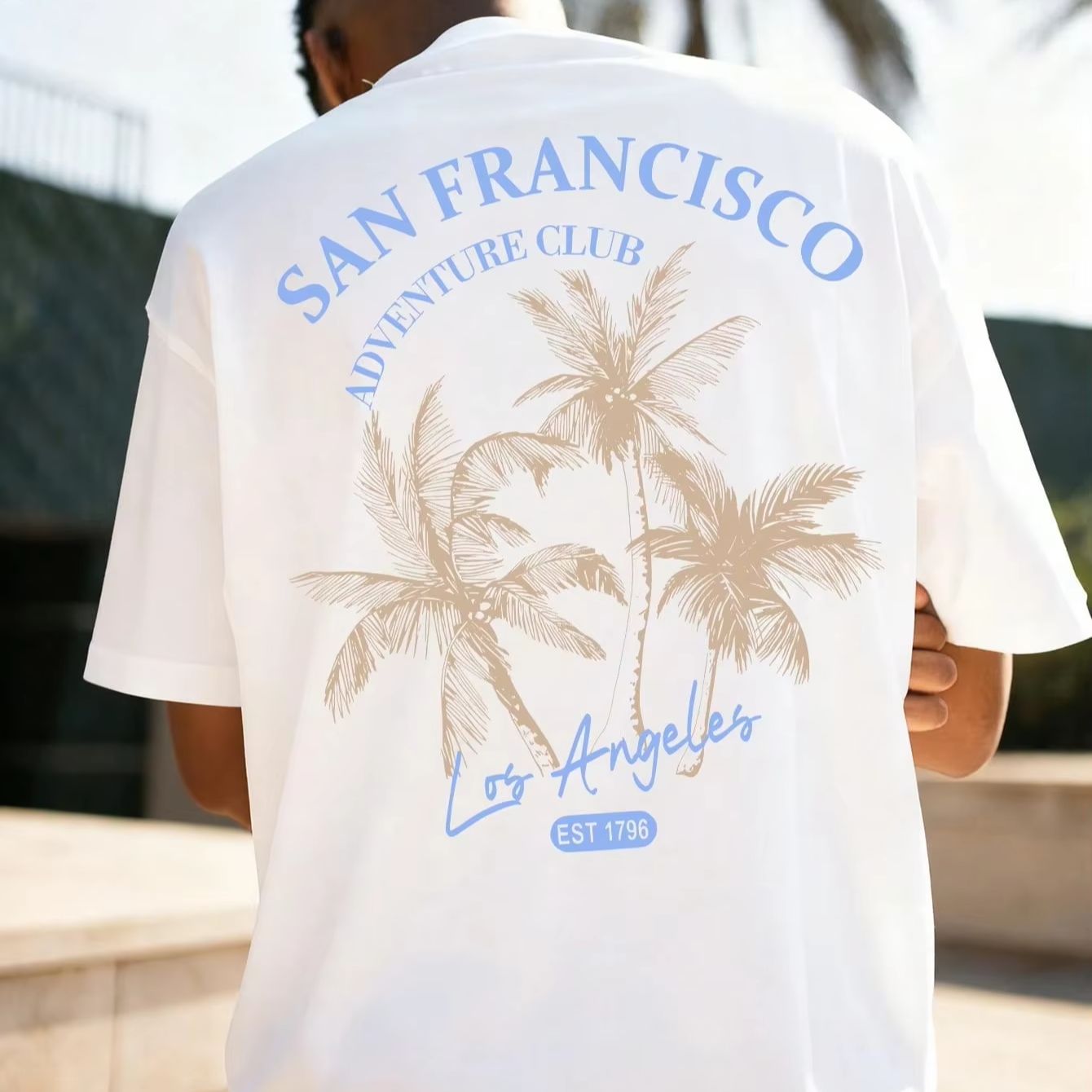 Street Fashion California - تي شيرت رياضي جديد لصيف 2026