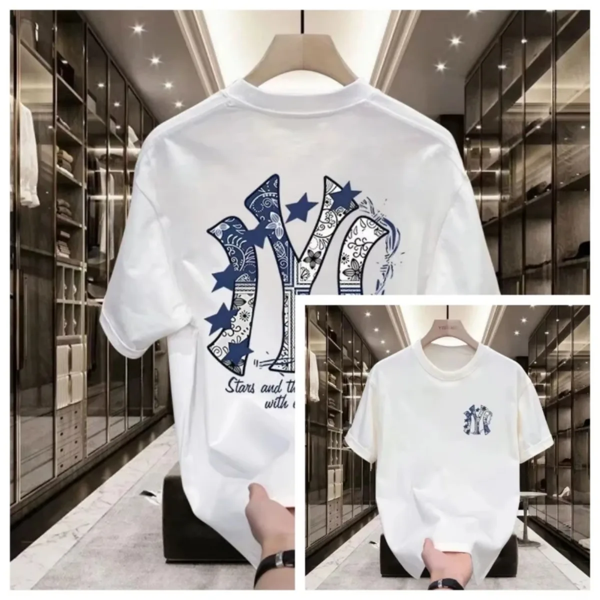 Parade Fashion Street - قميص رجالي مطبوع بأكمام قصيرة 2026