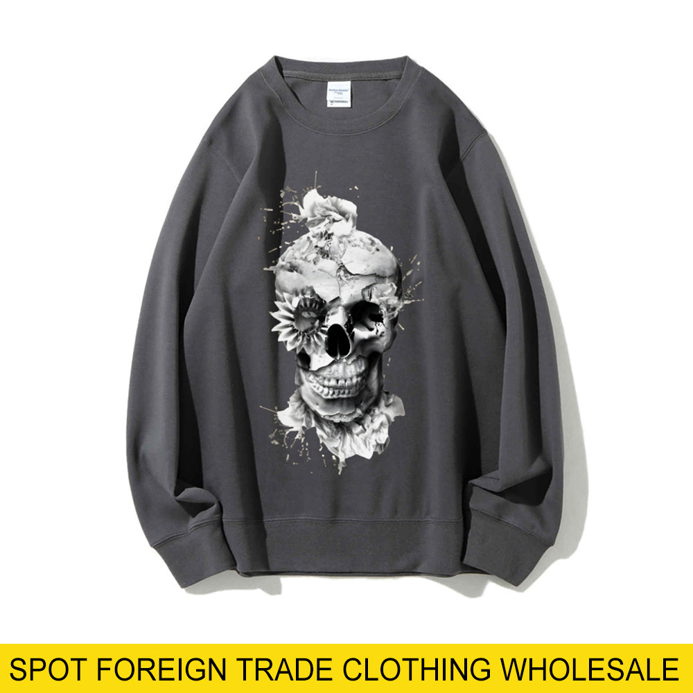 Oversized Crewneck Fleece - سويت شيرت كبير الحجم مطبوع عليه