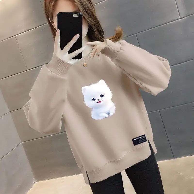 سترة نسائية سميكة من الصوف بتص - مراجعة Oversized Crewneck Fleece وسعره