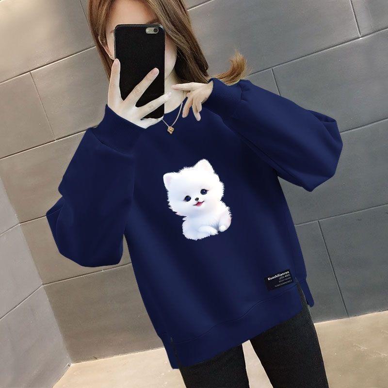 سترة نسائية سميكة من الصوف بتص - مراجعة Oversized Crewneck Fleece وسعره