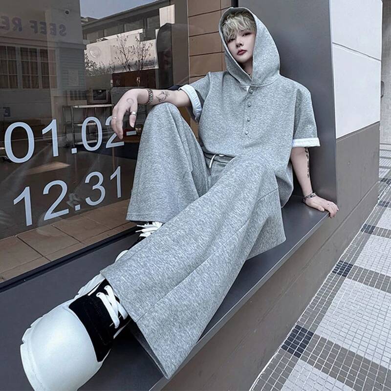 طقم رجالي صيفي جديد من لوزين 2 - مراجعة Street Fashion Summer 2026 وسعره