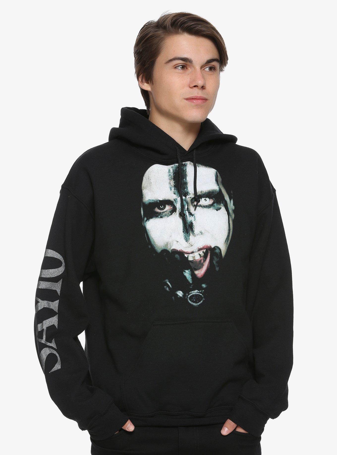 هودي مارلين مانسون واسع الحجم  - مراجعة Oversized Crewneck Fleece وسعره