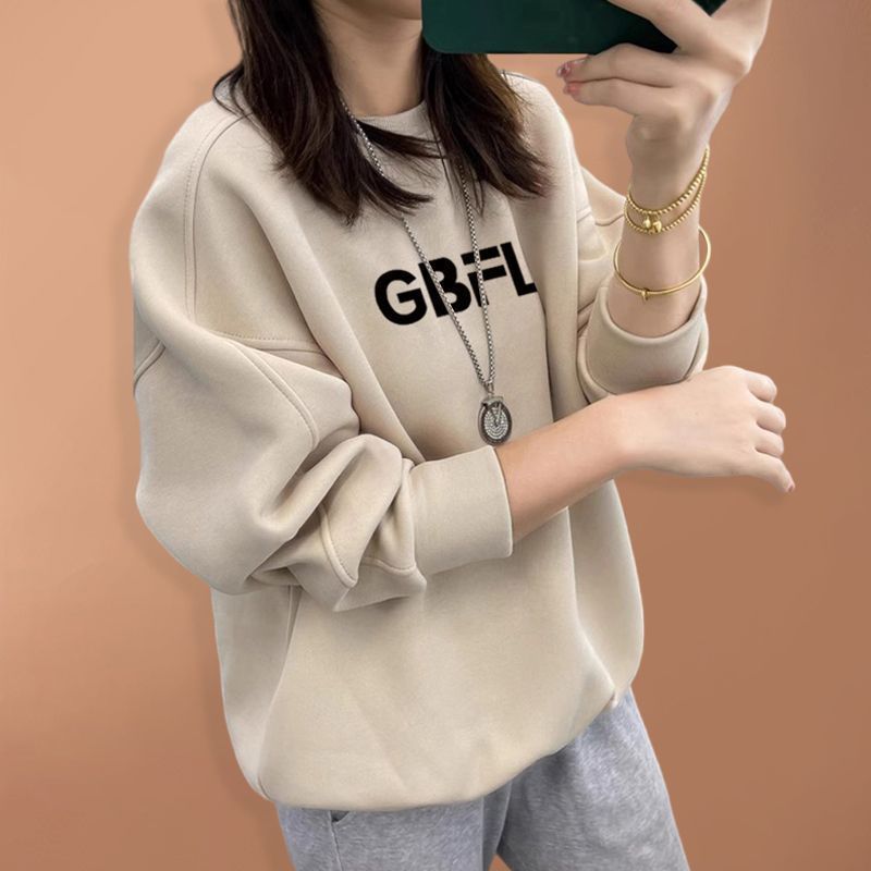 سترة نسائية فضفاضة من القطن ال - مراجعة Oversized Crewneck Fleece وسعره