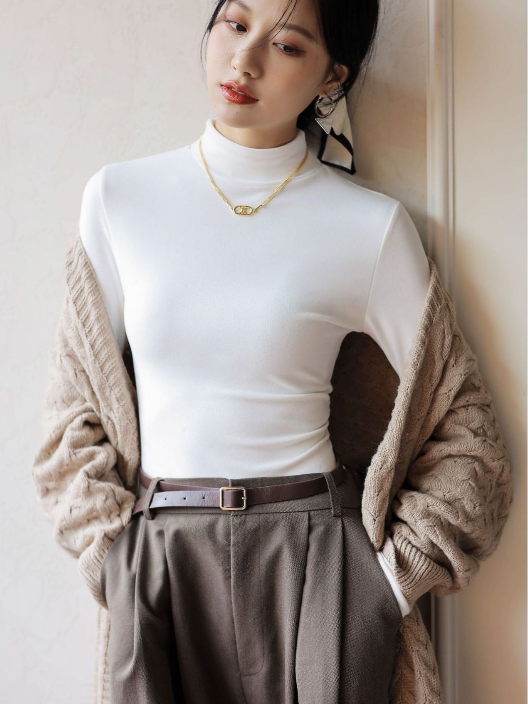 النمط الكلاسيكي المرأة شبه عال - مراجعة Longline Tee Oversized وسعره