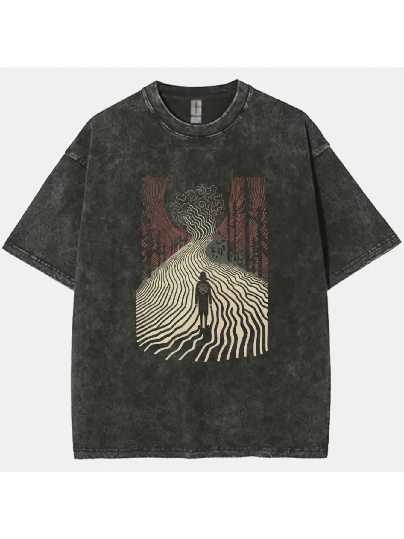 تي شيرتات سوداء عتيقة الطراز ل - مراجعة Longline Tee Oversized وسعره