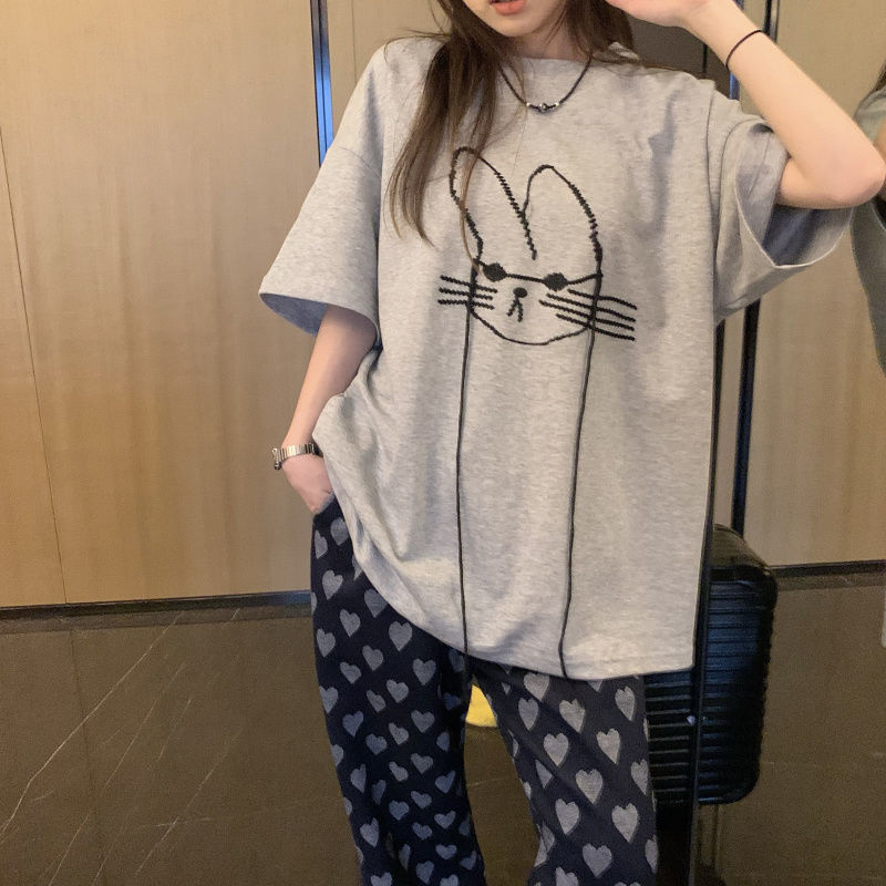 تي شيرت صيفي موديل 2023 قصير ف - مراجعة Longline Tee Oversized وسعره
