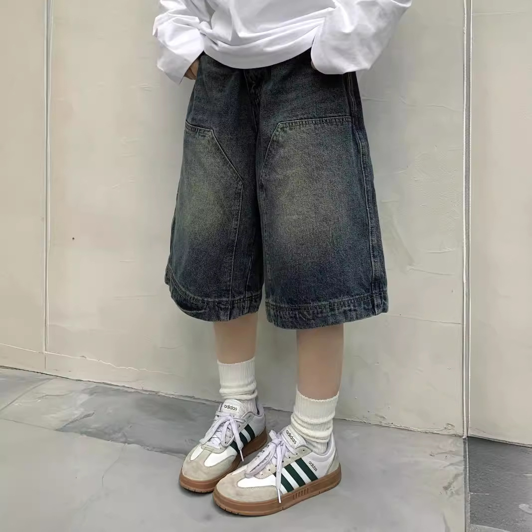 النساء Y2K خمر فضفاض شورتات جي - مراجعة Street Fashion Baggy وسعره
