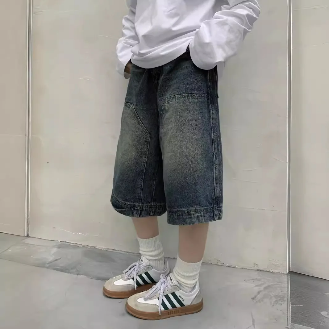 النساء Y2K خمر فضفاض شورتات جي - مراجعة Street Fashion Baggy وسعره