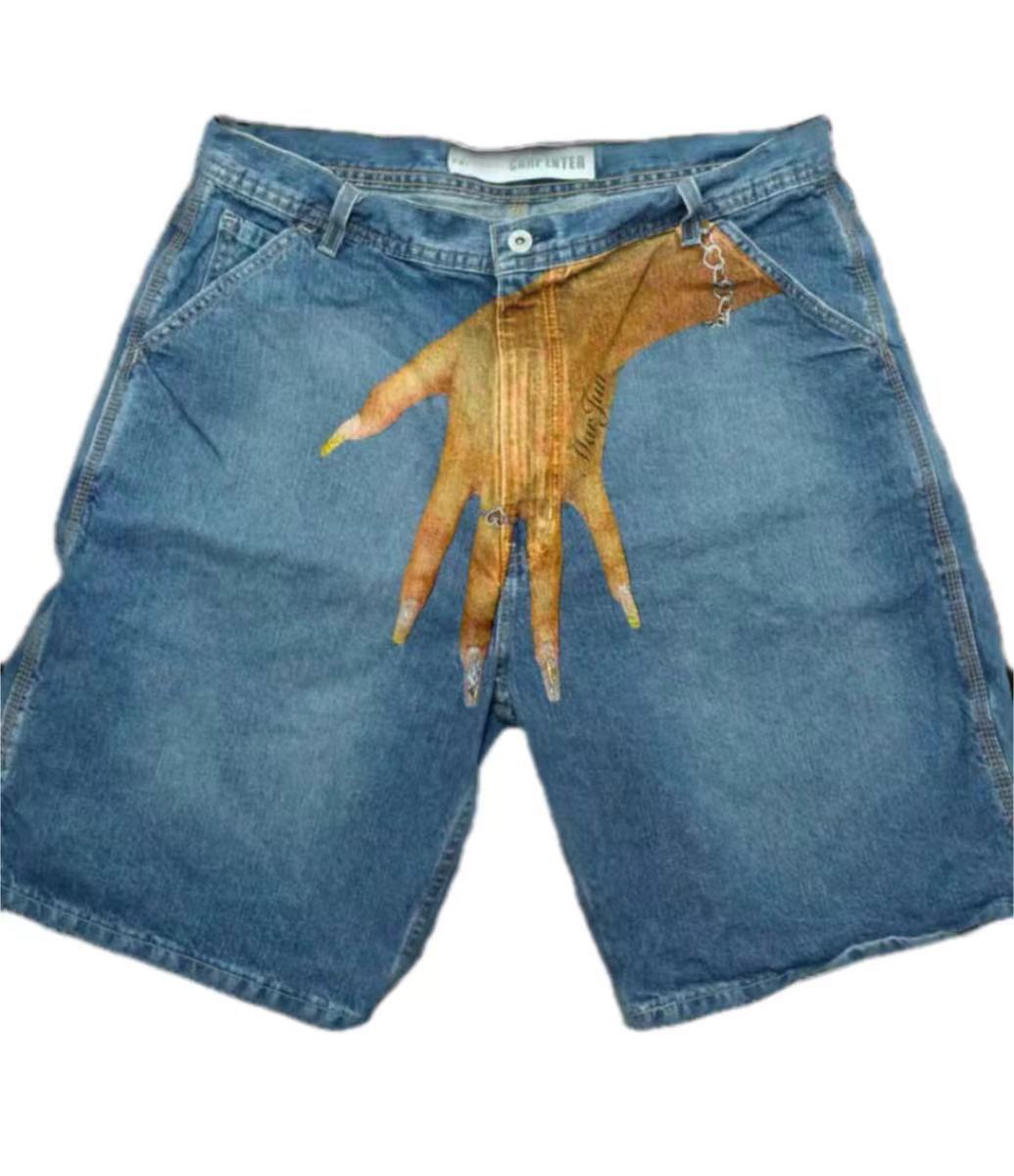 شورت جينز نسائي من ديب تاون Y2 - مراجعة Street Fashion Baggy وسعره