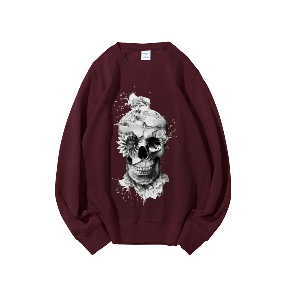 سويت شيرت كبير الحجم مطبوع علي - مراجعة Oversized Crewneck Fleece وسعره