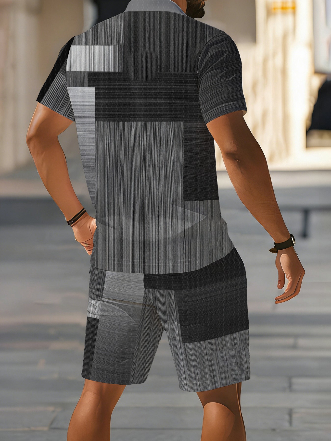طقم قميص بولو رجالي جديد لصيف  - مراجعة Street Fashion Summer 2026 وسعره