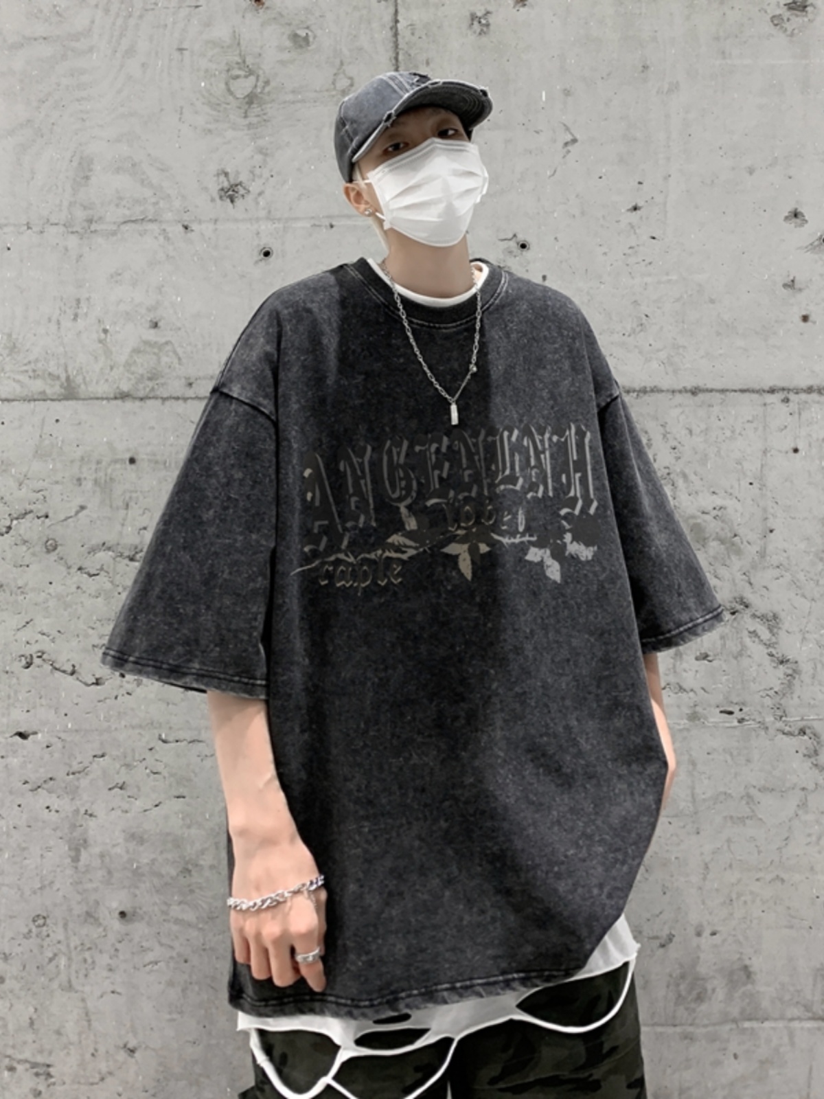الموضة الأوروبية الأمريكية حجم - مراجعة Street Fashion Baggy وسعره