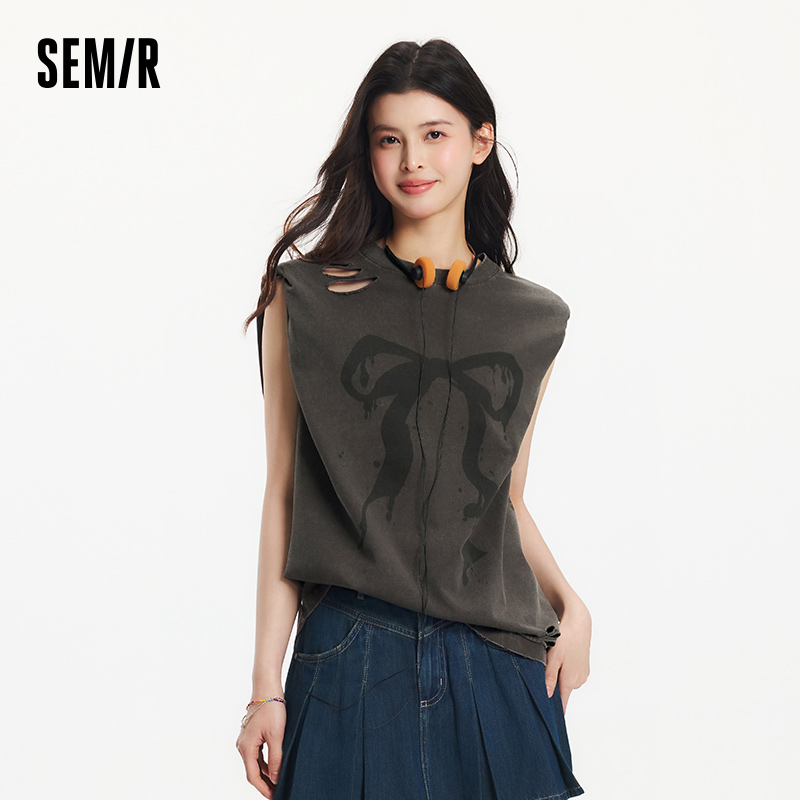 تي شيرت نسائي قطني فضفاض بأكما - مراجعة Longline Tee Oversized وسعره