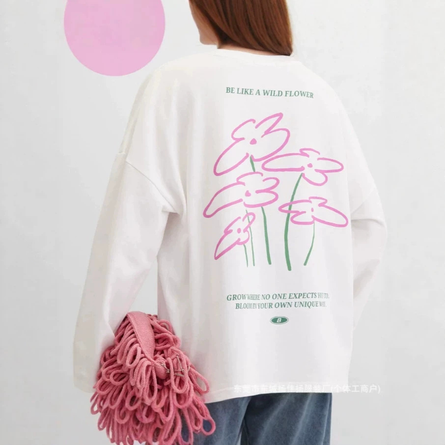 تي شيرت كاجوال بأكمام طويلة من - مراجعة Longline Tee Oversized وسعره