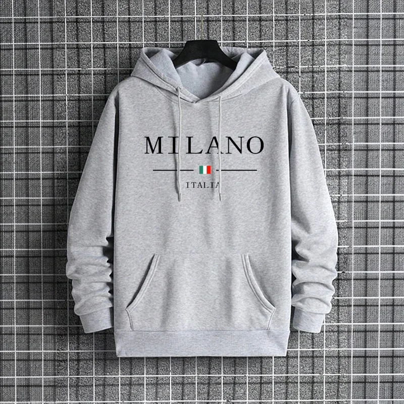 إيطاليا ميلان موضة الرجال هودي - مراجعة Street Fashion Milan وسعره